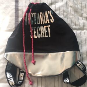 drawstring Victoria’s Secret bag